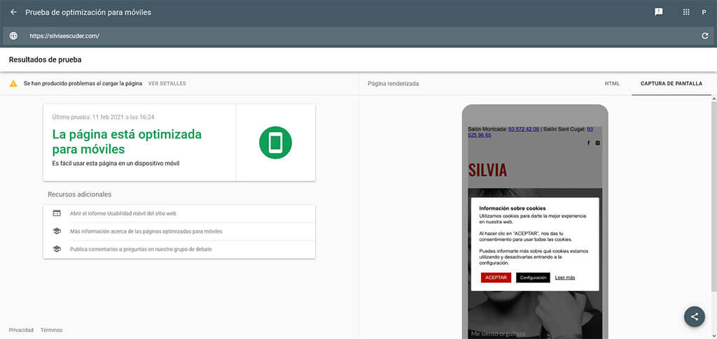 Prueba de optimizacion para moviles