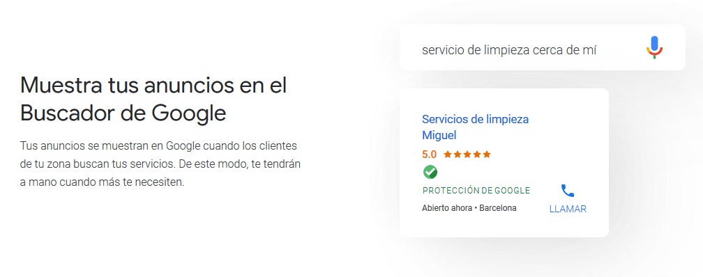 Servicios Locales de Google