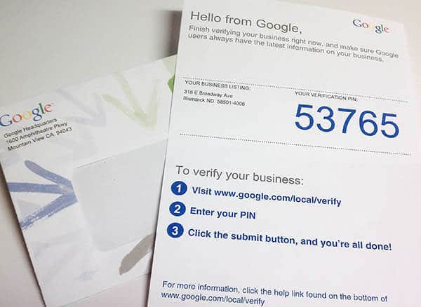 carta google my business