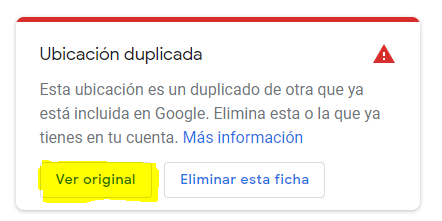 perfil duplicado